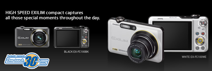 EX-FC100 - HIGH SPEED - Digital Cameras - CASIO