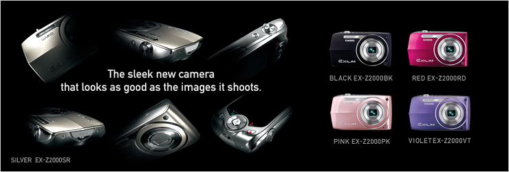 EX-Z2000 - STANDARD - Digital Cameras - CASIO