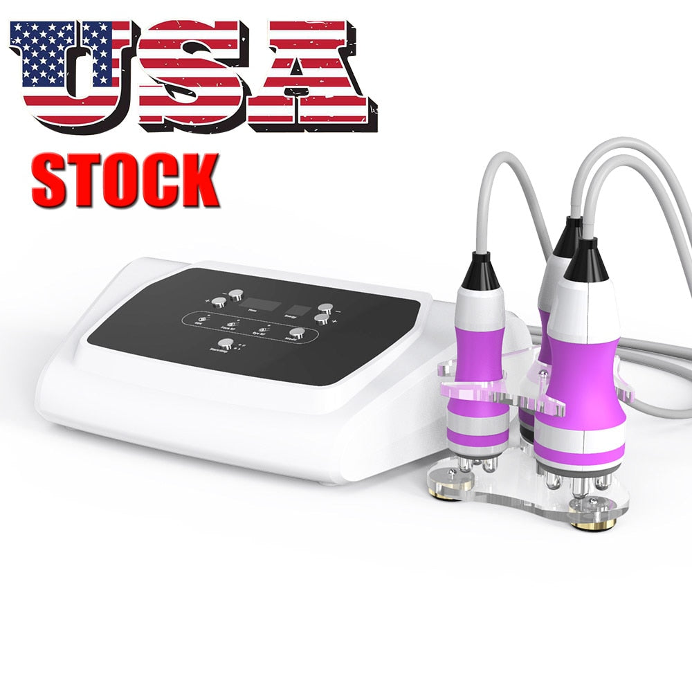 US STOCK 3 In 1 Ultrasonic 40K Cavitation Ultrasound Radio