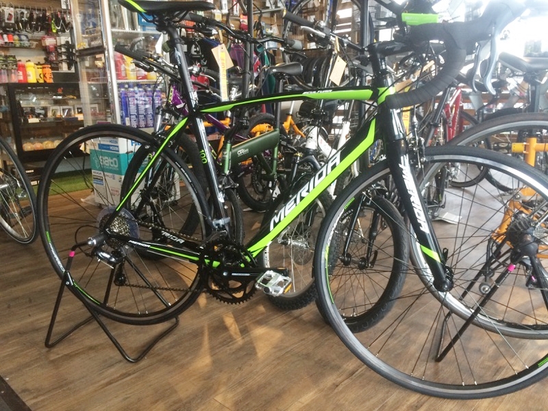 MERIDA SCULTURA 100 からエントリーロードについて