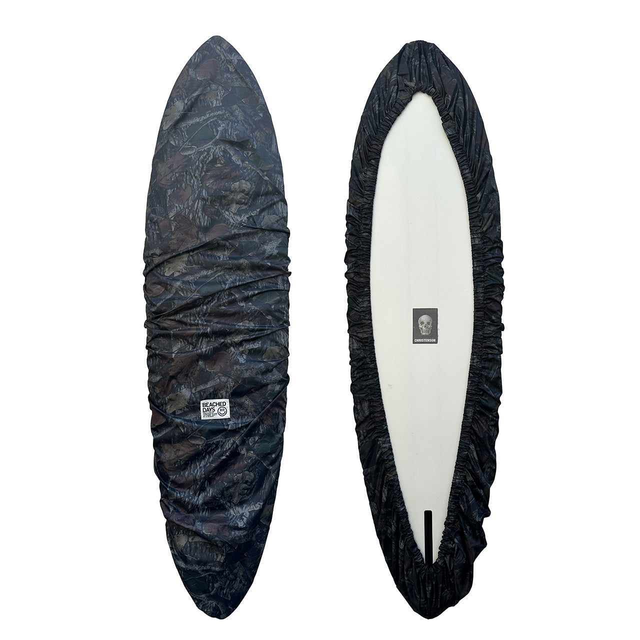 6'7-8'4ft ミッドレングス カモフラージュ デッキカバー ビーチド