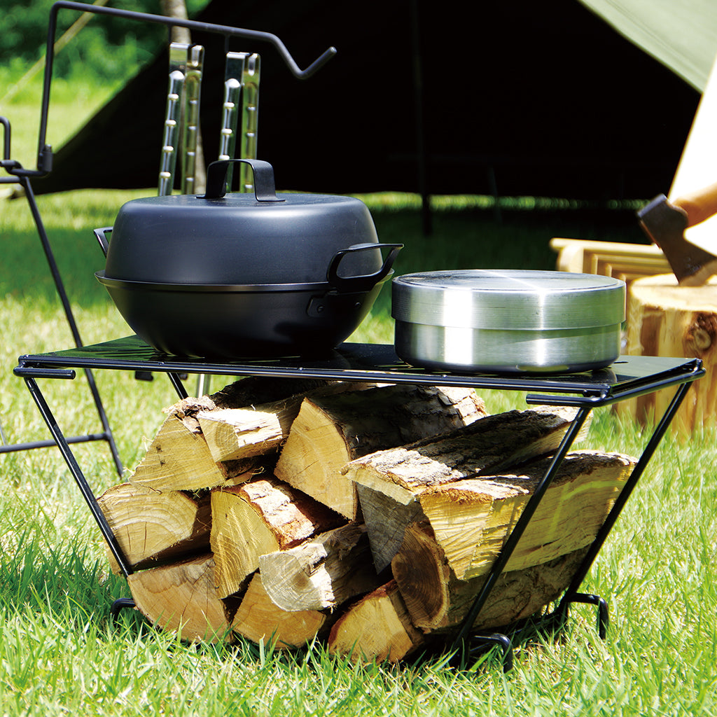 BM-281 アイアン薪ラック(収納ケース付) – ベルモント オンライン