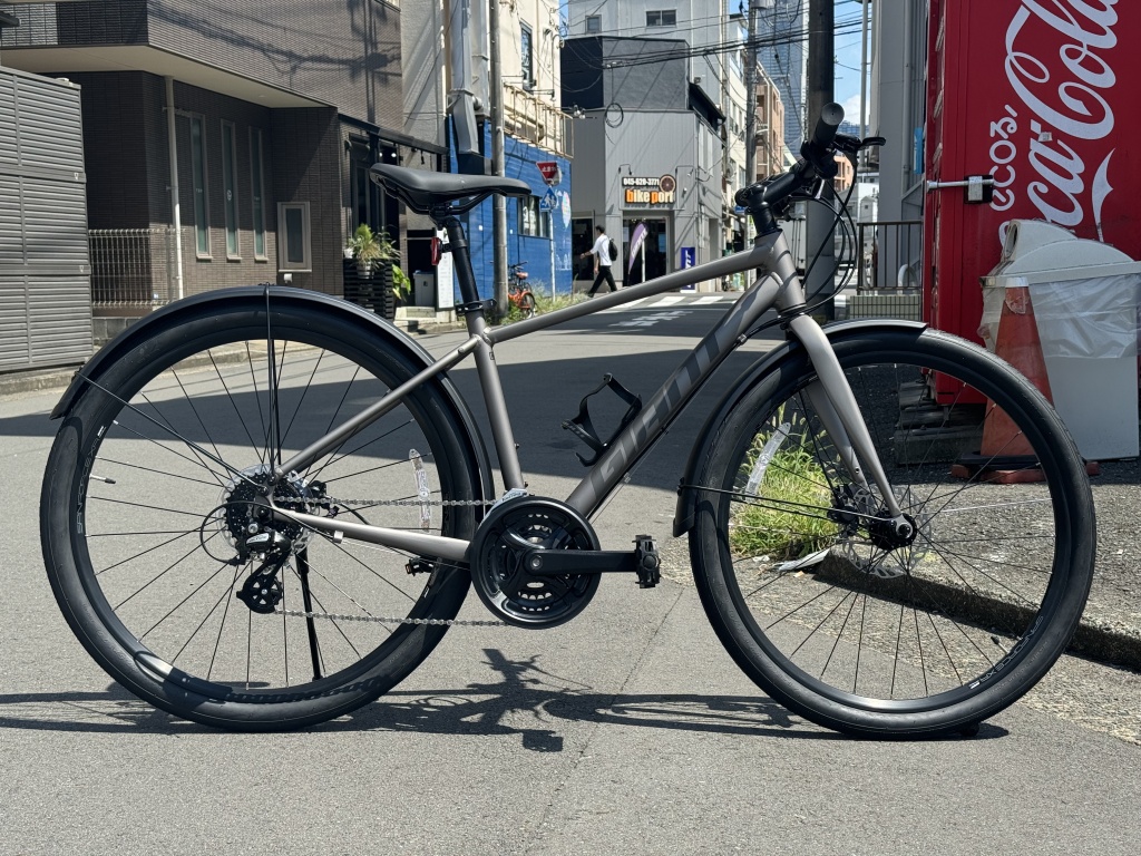 快適街乗りバイクをカスタマイズ】GIANT GRAVIER DISCご納車しました
