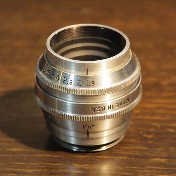 Cine Lens Gallery: Bell&Howell Super Comat 1inch f1.9 （ Cマウント ）