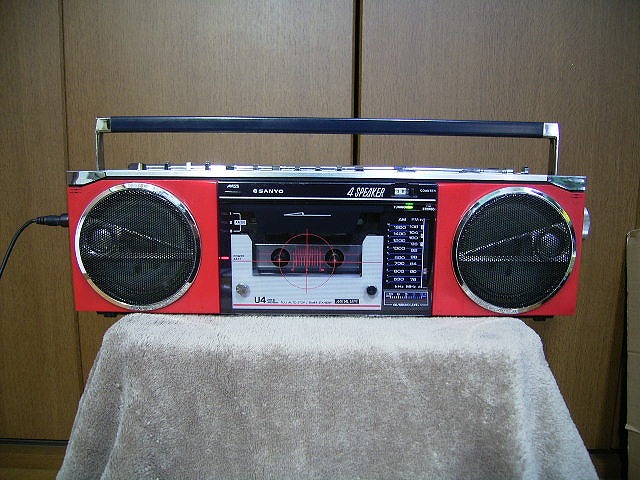 SANYO MR-U4SL サンヨー おしゃれなラジカセ U4 | 北総テクニカル
