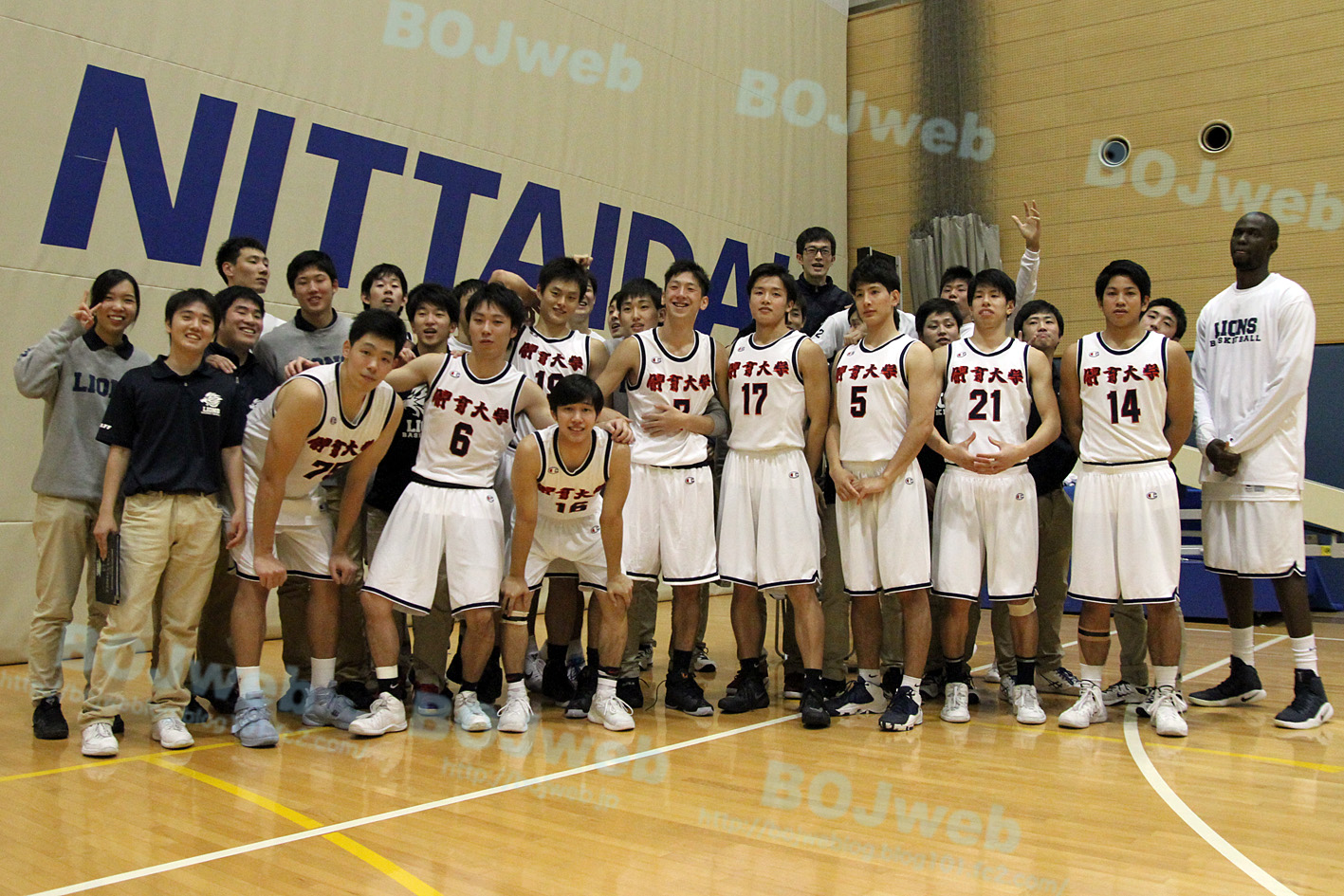 日本体育大学 バスケットボール部 GRIZZLY時代 ゲームアップジャージ