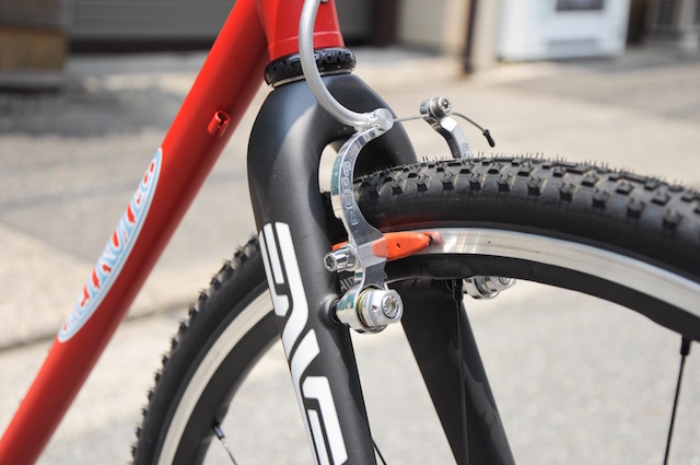 カンチからミニVブレーキへ - 自転車はじめまして