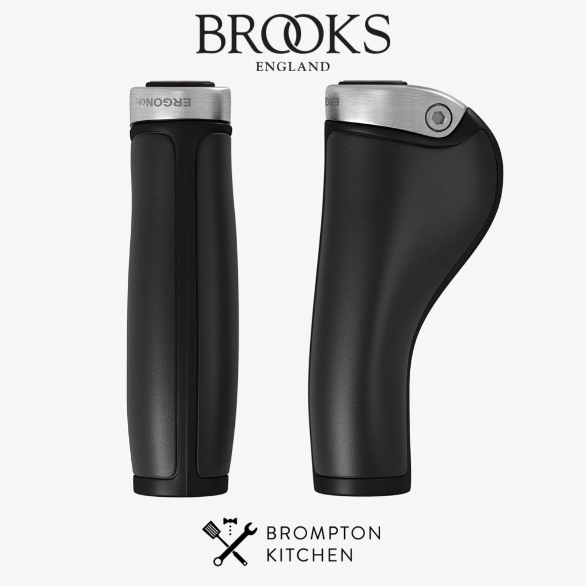 Brooks Ergon GP1 Leather Grips – Brompton Kitchen