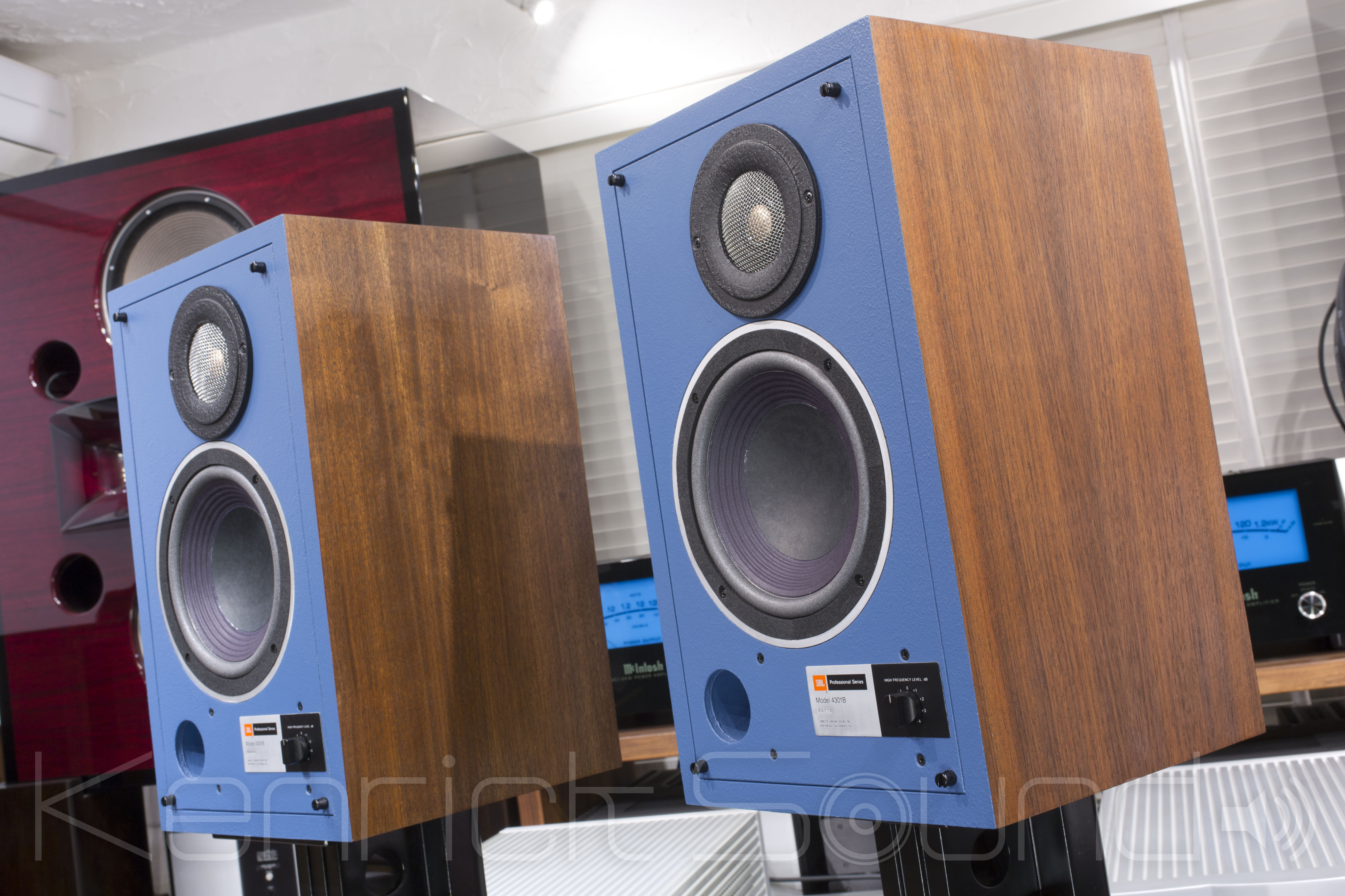 超高音質 JBL 4301B ベリリウムフラム トランスATT 特別リコーン