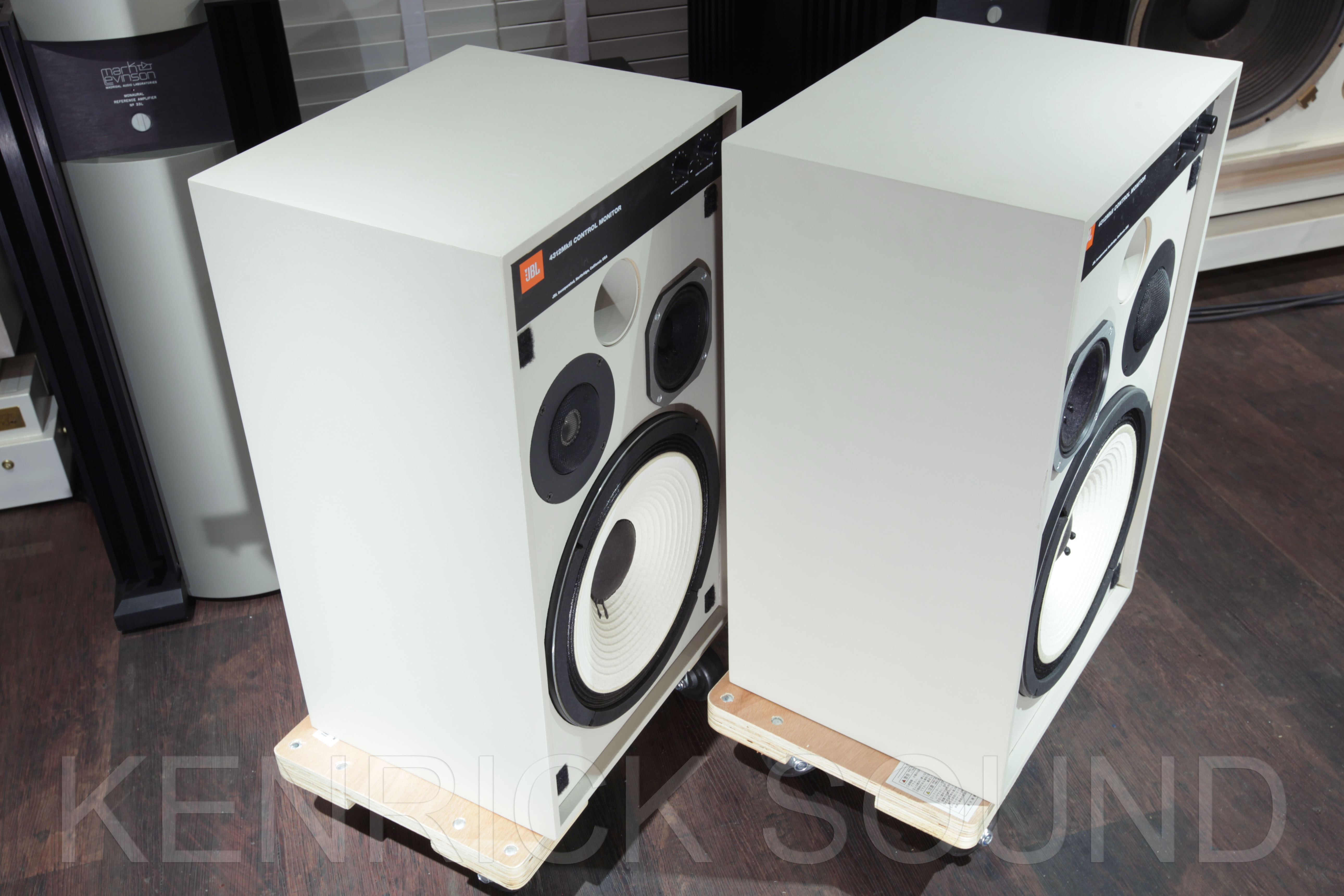 JBL 4312MK2(MKII) GY コンパクトモニタースピーカー美品・ペア