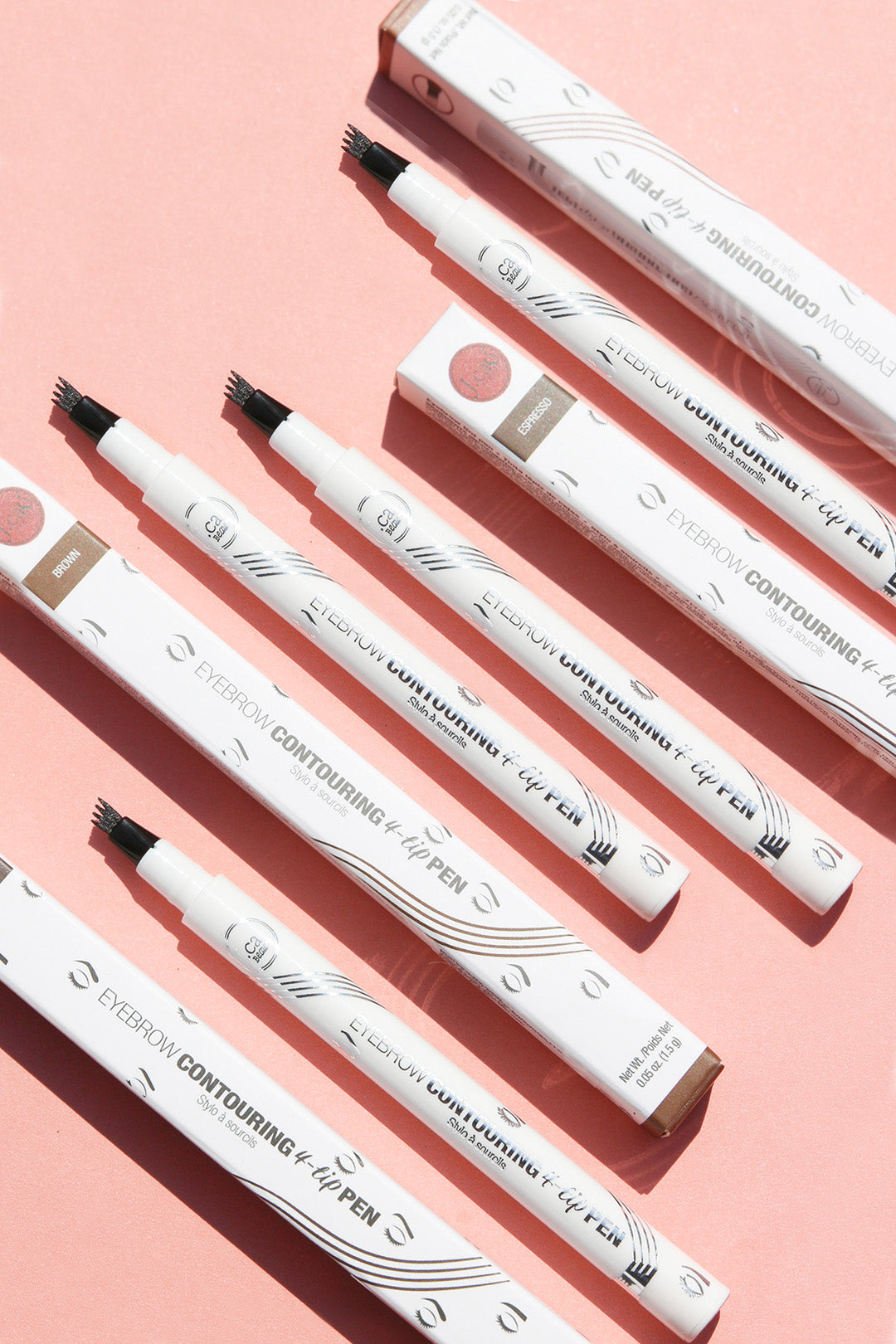 Eyebrow Contouring 4-Tip Pen – J.Cat Beauty