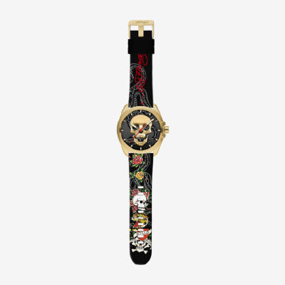 Ed Hardy Mens Multicolor Strap Watch 50451g-42-A01 - JCPenney