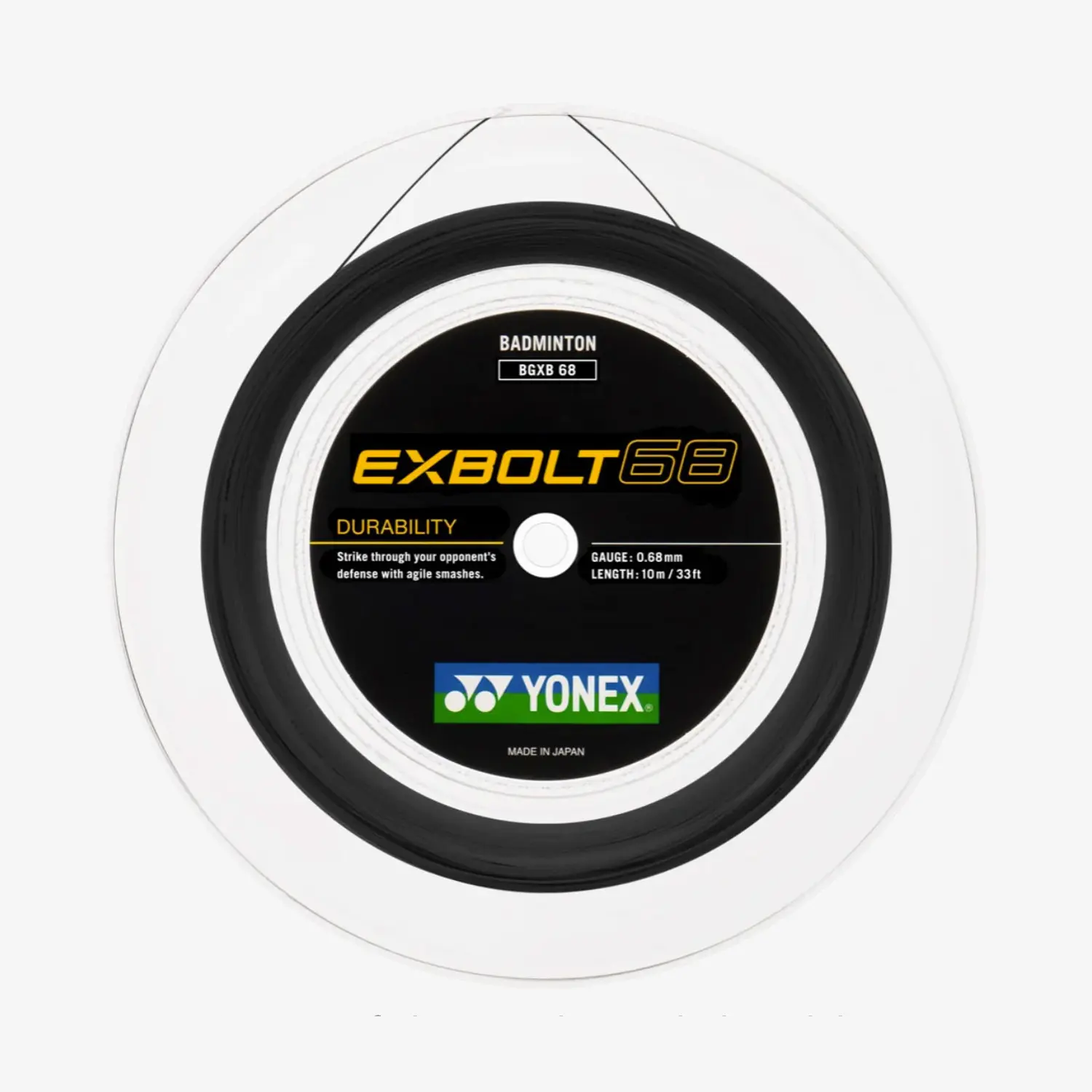 Yonex Exbolt 68 200m Badminton String (3 Colors) - JoyBadminton