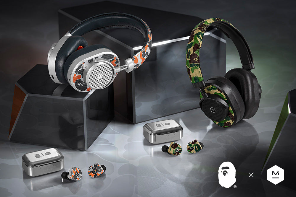 A BATHING APE® × MASTER & DYNAMIC | bape.com
