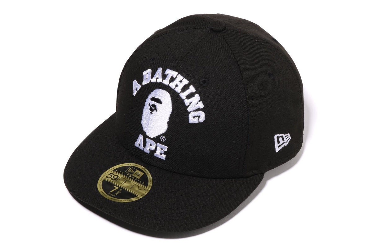 COLLEGE NEW ERA 59FIFTY LOW PROFILE CAP | bape.com