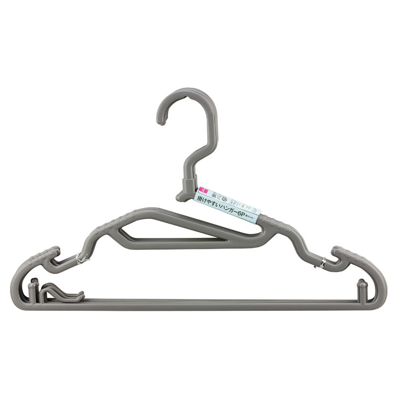 掛けやすいハンガー（6本） - 100均 通販 ダイソーネットストア【公式】