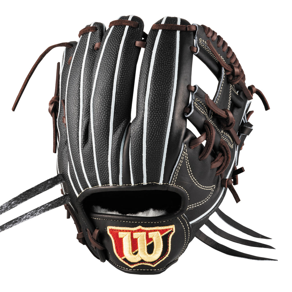 硬式用 Wilson Staff DUAL 内野手用 DS型 - ブラックSS by Wilson