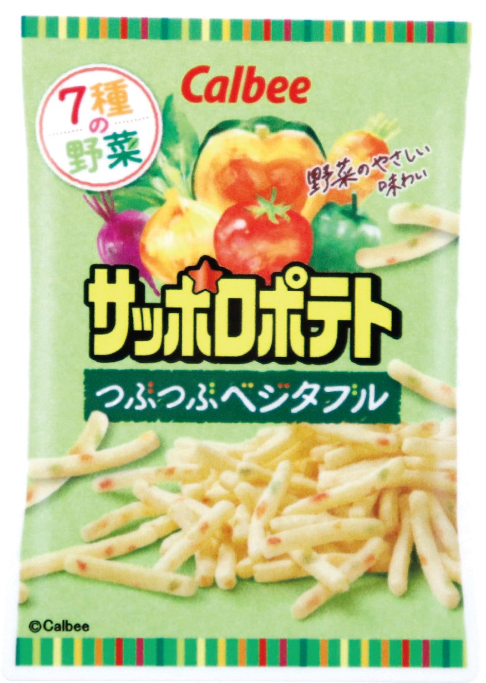 STK015 ステッカー サッポロポテト つぶつぶベジタブル – 有限会社