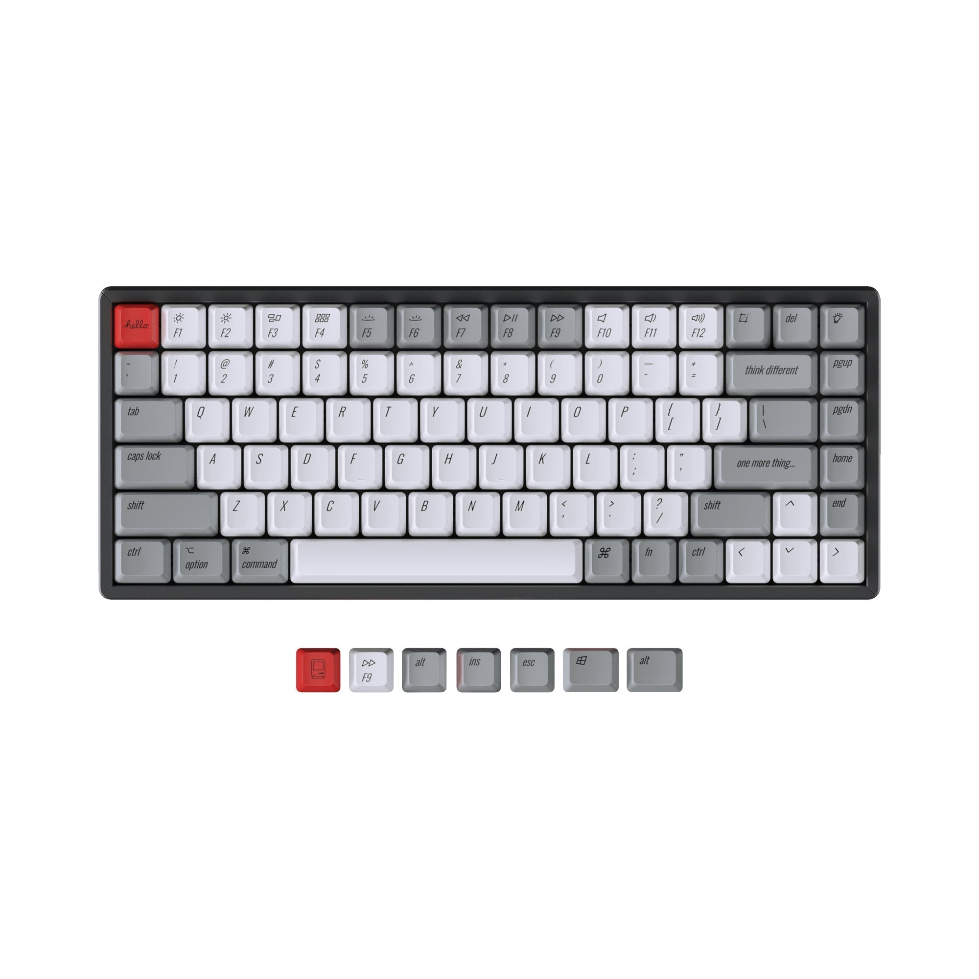 Keychron OEMプロフィール PBT レトロ キーキャップセット – Keychron