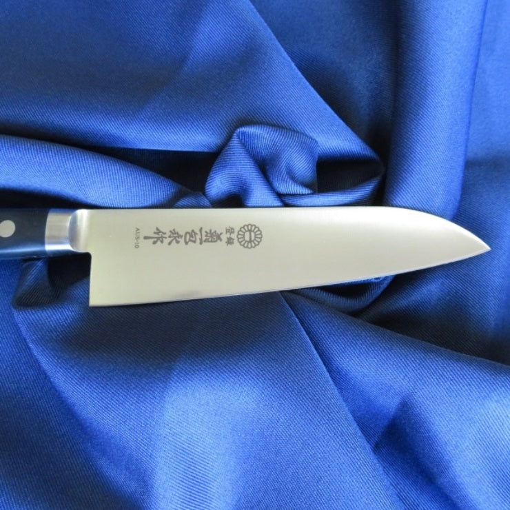 GM モリブデン鋼 三徳包丁 – 菊一文珠四郎包永（きくいち もんじゅし