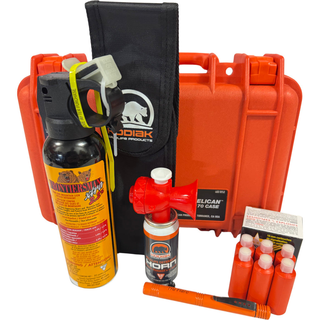 Bear Necessities Pelican Case Wildlife Kit with foam – Kodiak