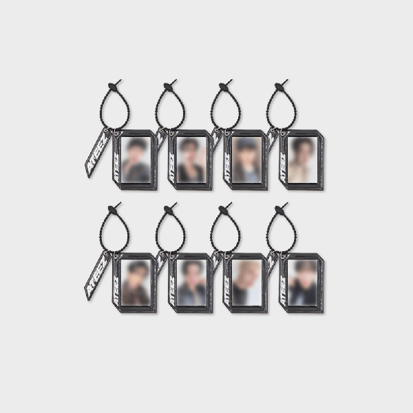 ATEEZ - Photocard Holder Keyring [GOLDEN HOUR : Part.3 Official MD