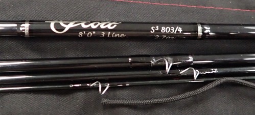 新古ロッド、スコットS3 803/4 8” ＃3 4p 未使用です。値下げしました