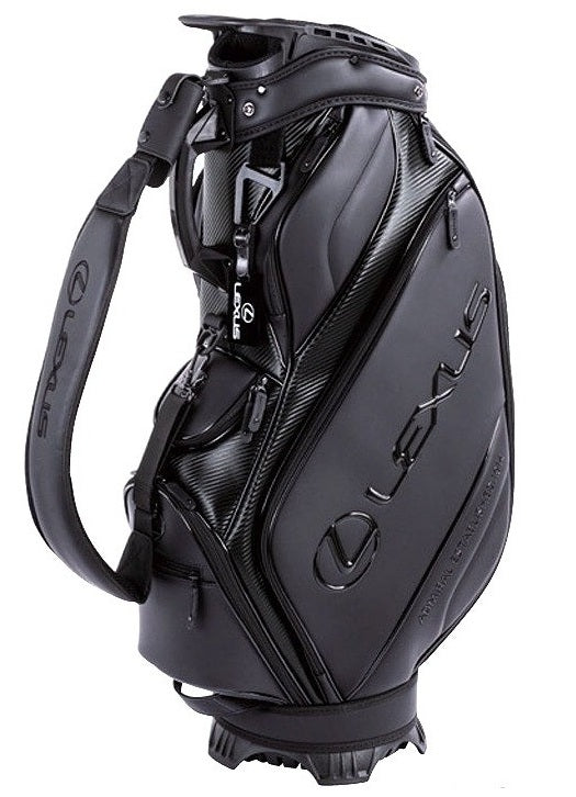 Genuine Lexus Japan Admiral Premium Golf Bag (Matte Black