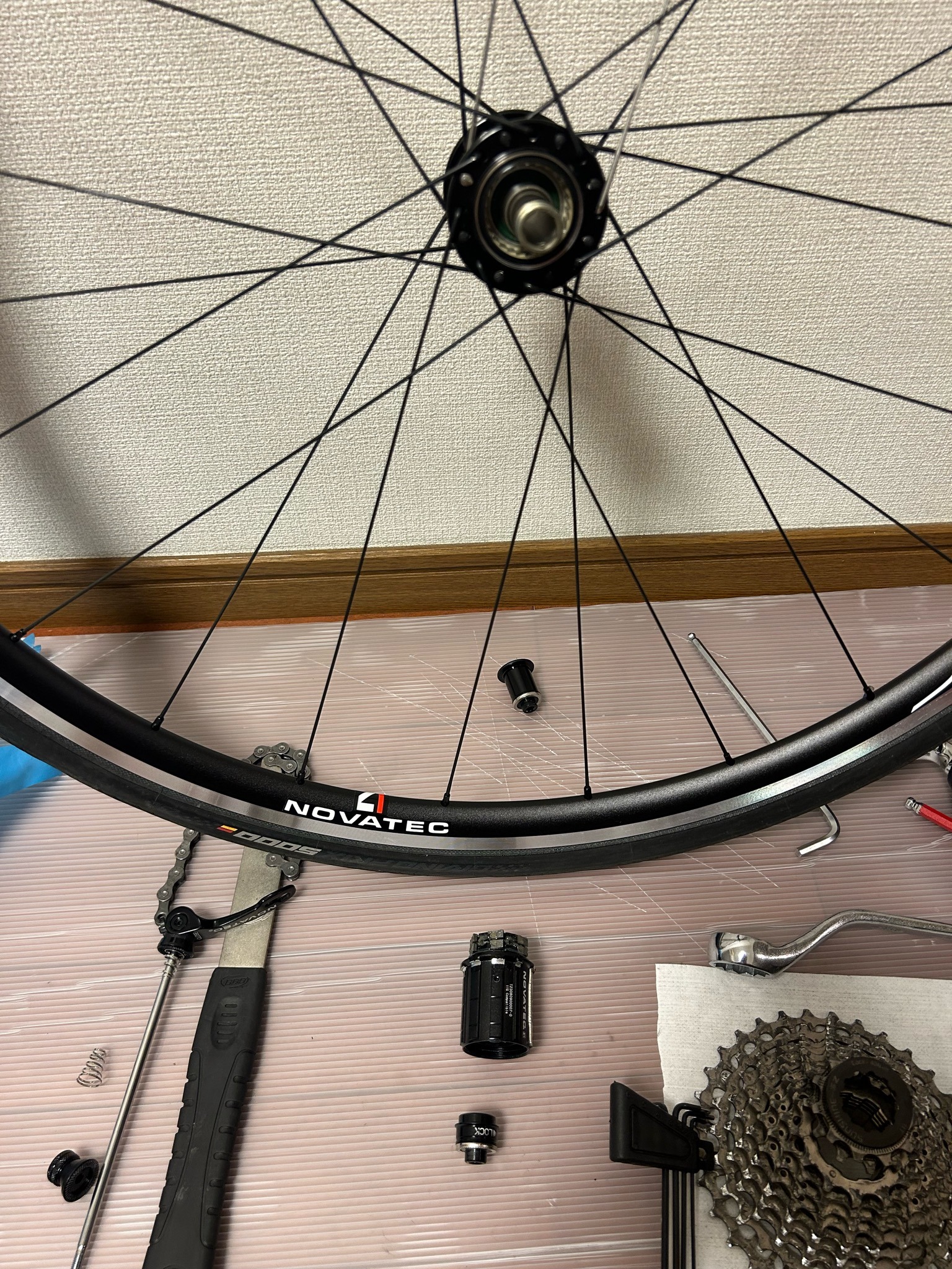 NOVATEC JETFLY SL の分解と初期メンテナンス: モッパーの日記