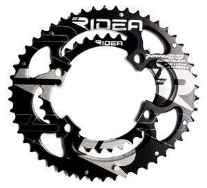 RIDEA チェーンリング、楕円、オーバル、非真円、ギア、クランク