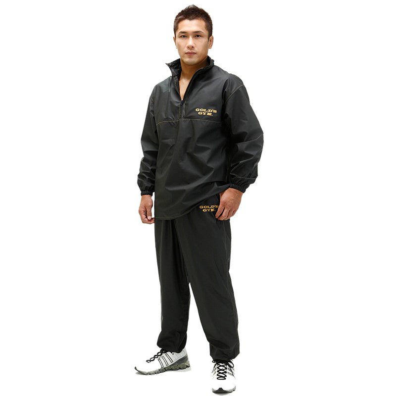 サウナスーツ/BK（イエローステッチ） – ゴールドジム公式オンライン