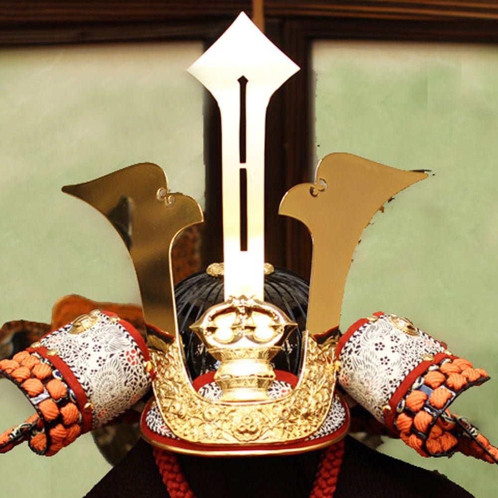 おしゃれな毛利元就 鎧兜飾りの五月人形 戦国武将 こどもの日 – 五月