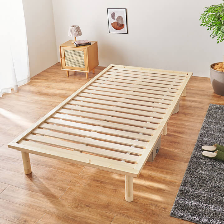 畳マットレス用 すのこベッド （敷き布団が敷ける 畳ベッド ベッド