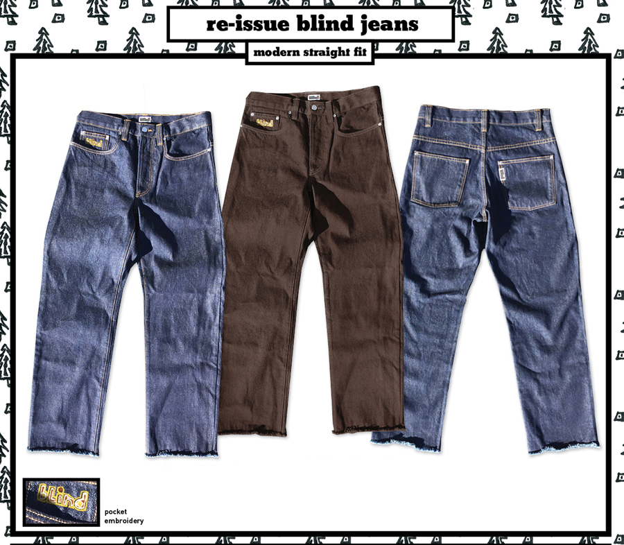 再入荷! BLIND JEANS ブラインド デニム ジーンズ gonz mark gonzales