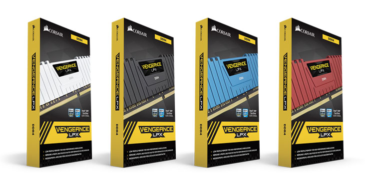 Corsair Vengeance LPX 32GB (2x16GB) DDR4 DRAM 2400MHz C14 Memory