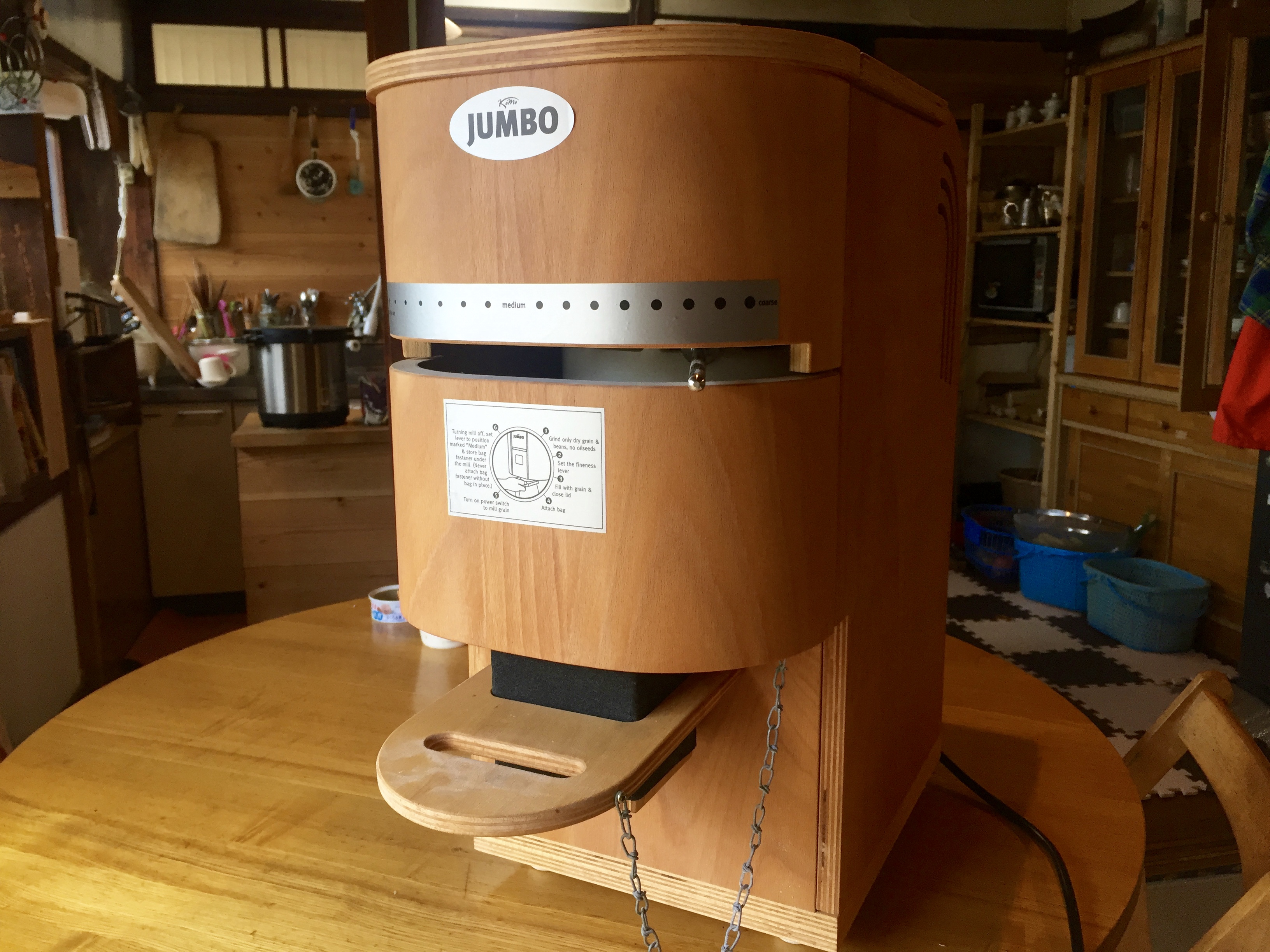 電動石臼製粉機 「KoMo JUMBO」を購入しました | ふたごや農園