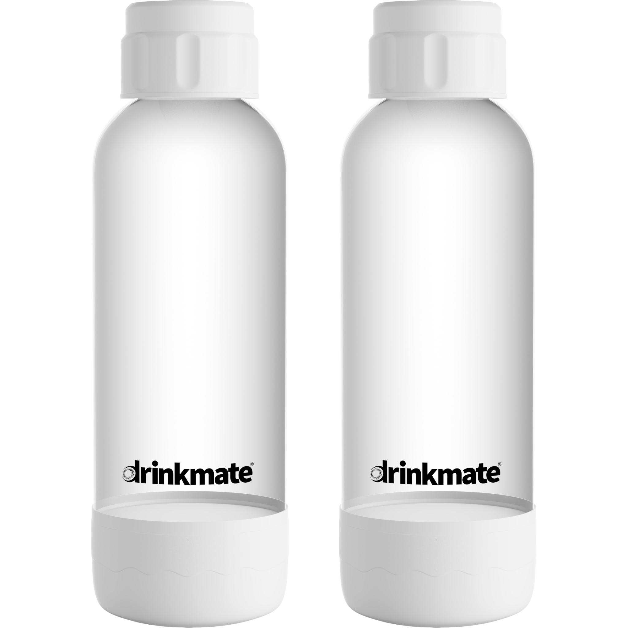 Drinkmate 1 Liter Bottles - 2 Pack | Carbonating Bottles | Soda