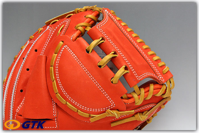 久保田スラッガー KSM-322 Fオレンジ 一般軟式用 ツーピースウェブが