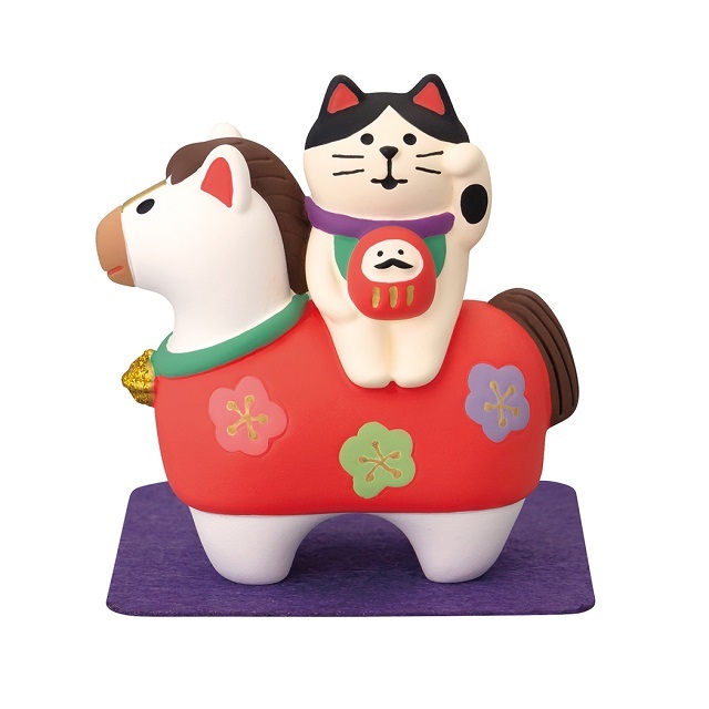 concombre（コンコンブル） 2026福馬 猫とお散歩馬