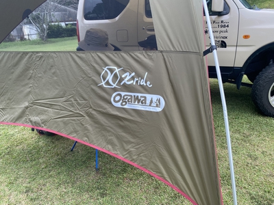 2代目日記 season2:ダイハツ・スズキ純正部品『カーサイドタープ』の