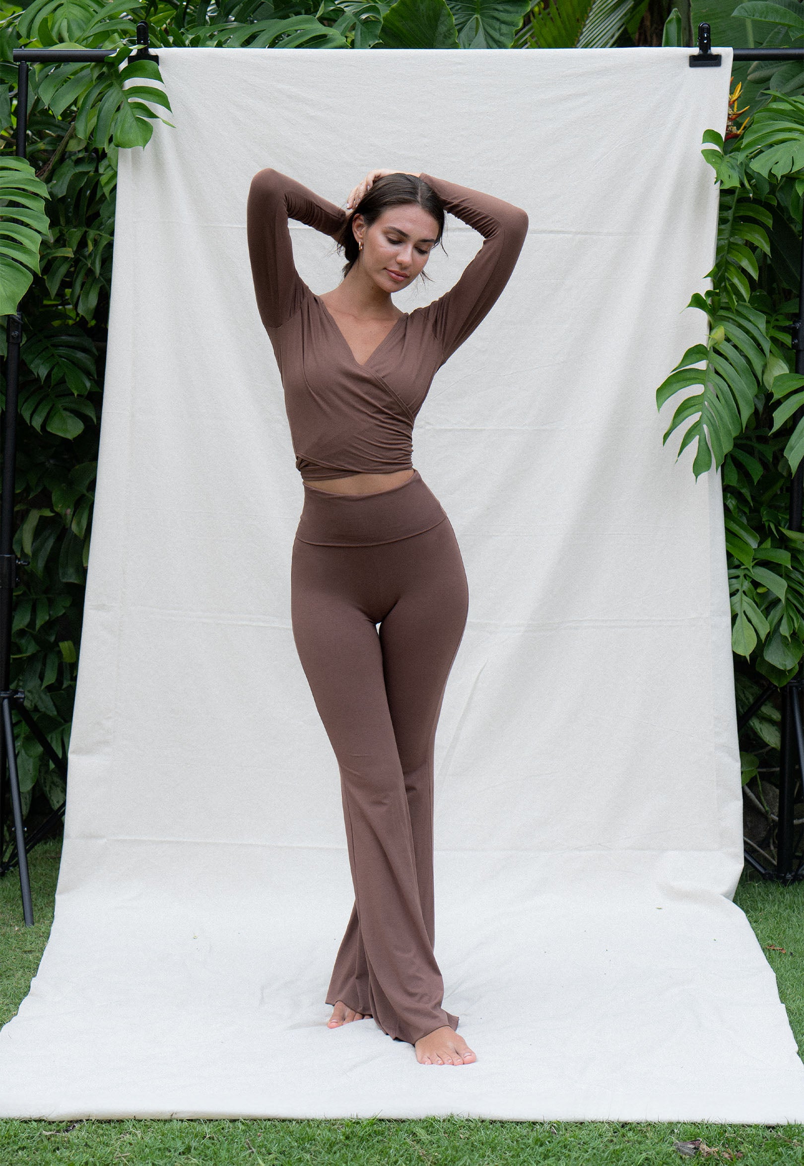 Agni Flares Chocolate - Tall –Indigo Luna Store