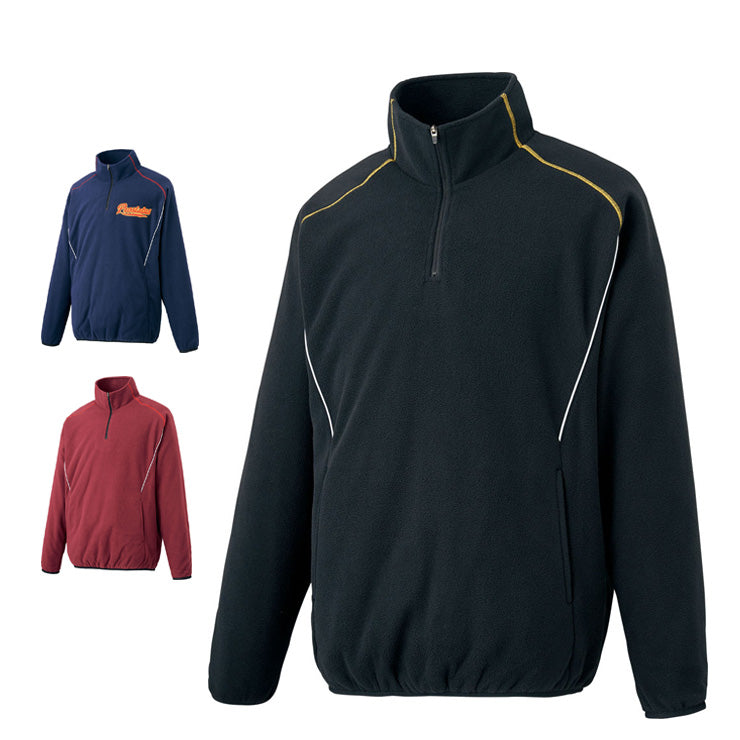 ゼット ZETT 野球 フリース ハーフジップジャケット 長袖 冬用 BOF150A