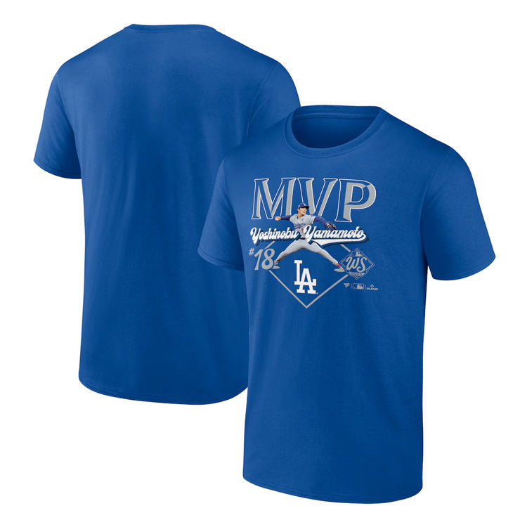 ドジャース 山本由伸 2025 ワールドシリーズ MVP Tシャツ 半袖 大人