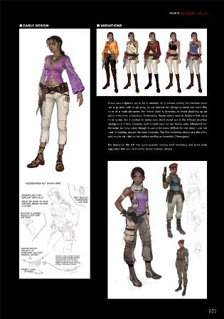 THE ART OF RESIDENT EVIL 5 バイオハザード5 公式設定資料集 7月発売