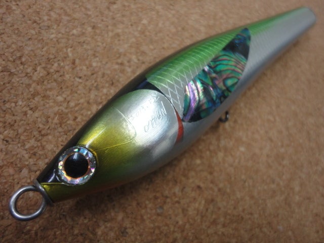 萬葉ベイツ/萬葉ペンシル 180LPF Type-H 2.0 アワビ貼