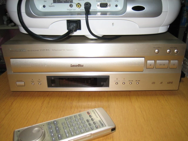 レーザーディスクプレーヤー | 花夢パパの自己満足