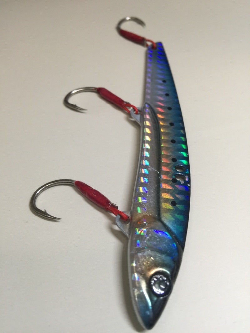 シーバス用のルアーにSRLシングルフックを装着 | ラインブレークのたわごと