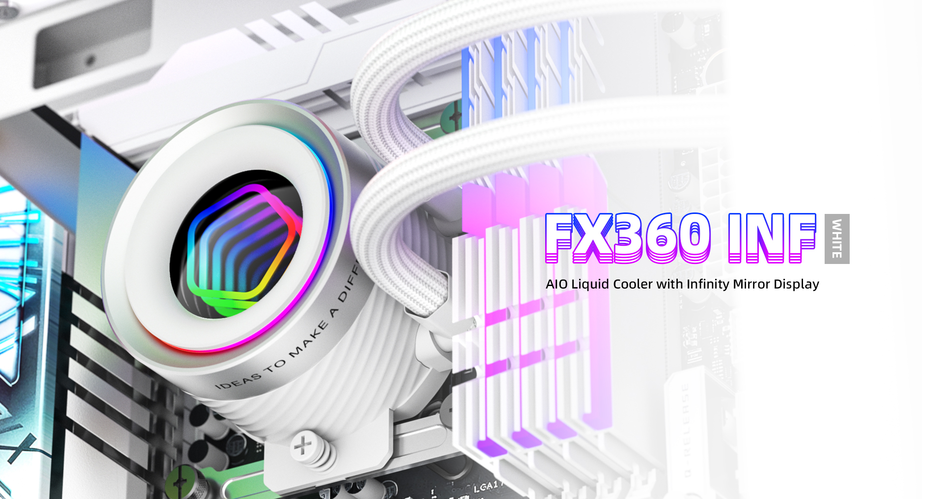 ID-COOLING: AIO Liquid Cooler, CPU Air Cooler, Case Fan
