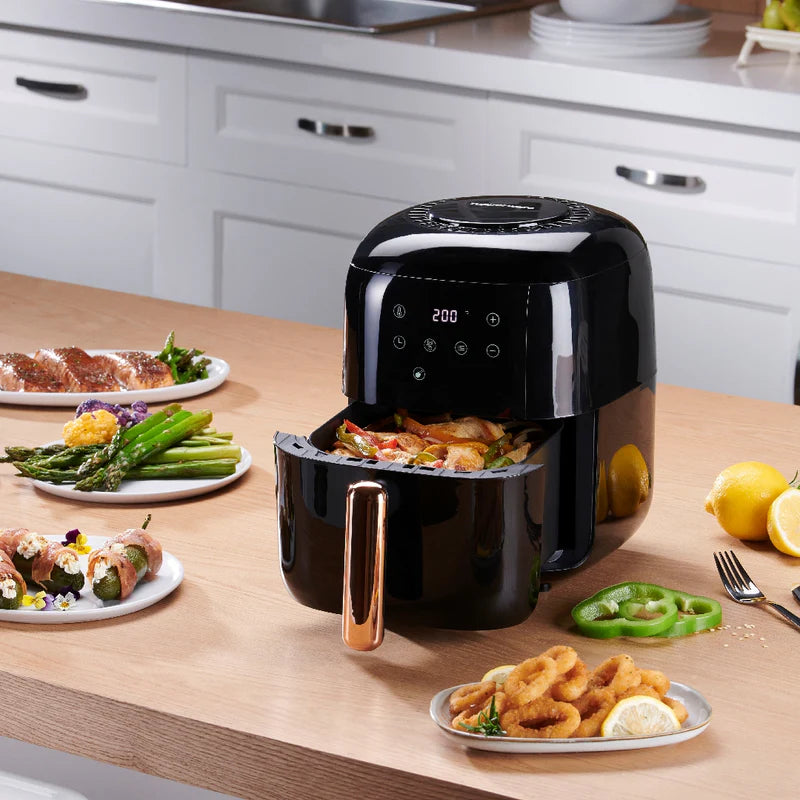 Tupperware AIR FRYER-BLACK 3L – STEEL 'N' SAVE