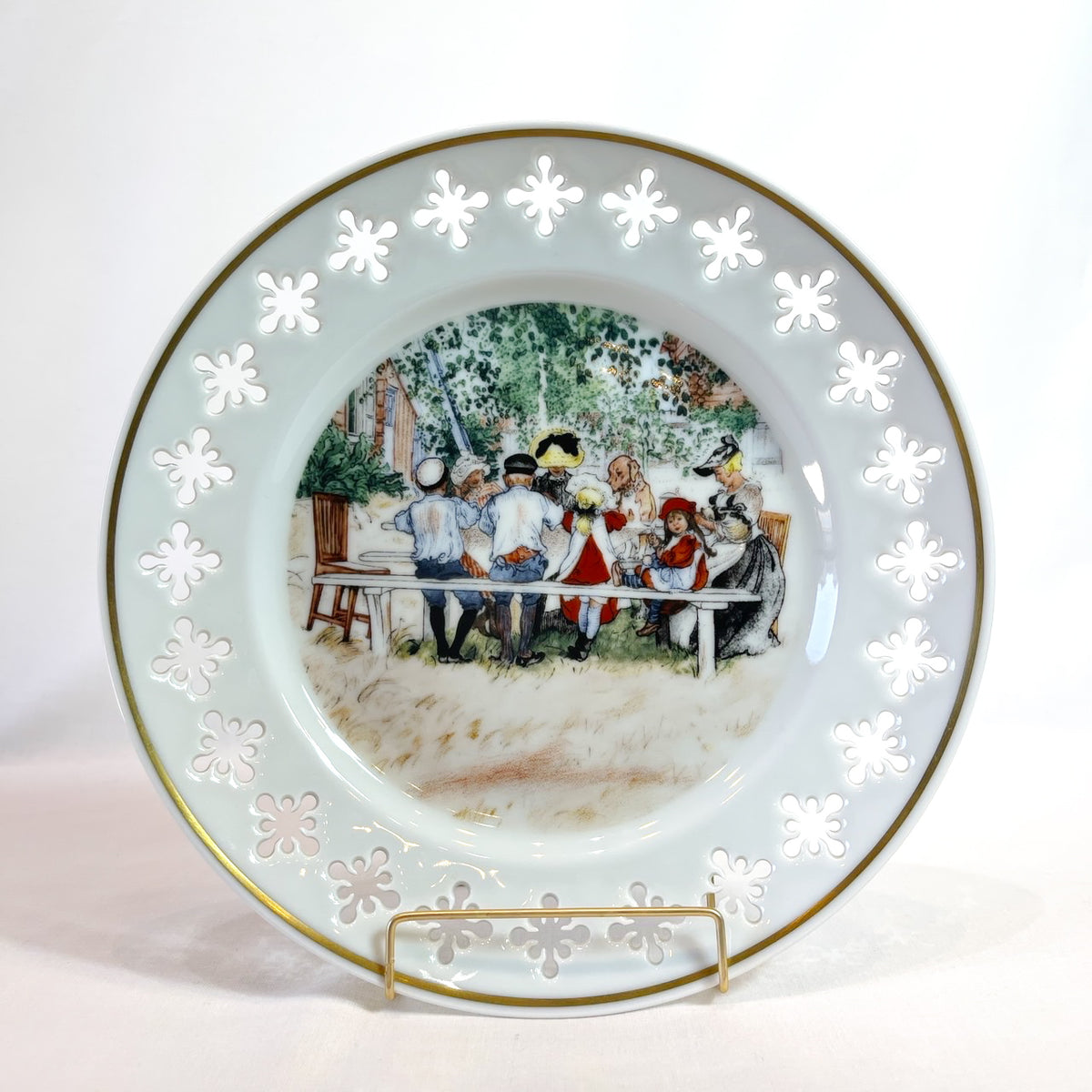 カール ラーション ヴィンテージ デコレーション プレート FROKOST